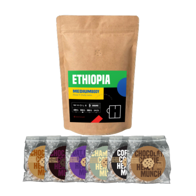 COFFEE AND MUNCH ETHIOPIA PACK XL